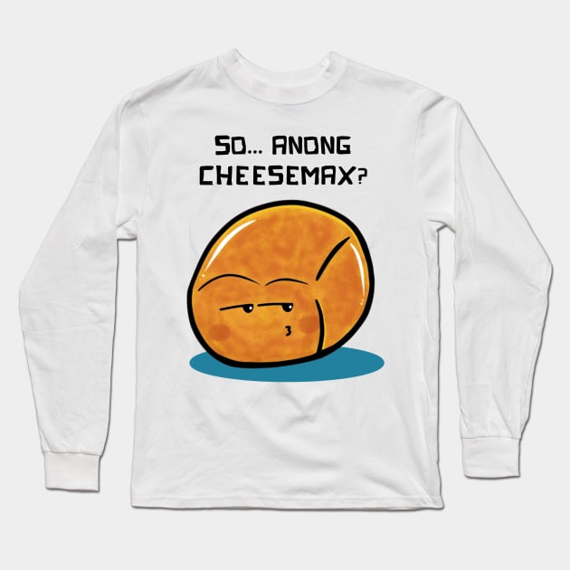 Pinoy Panaderia Classics: Cheese Bread Long Sleeve T-Shirt by Sketchbook ni Abi